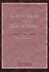 God of Grace and God of Glory SATB choral sheet music cover